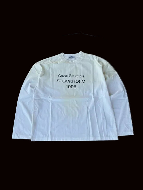 Acne Studio Long Sleeve White