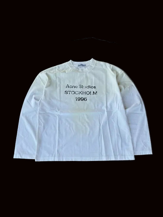 Acne Studio Long Sleeve White