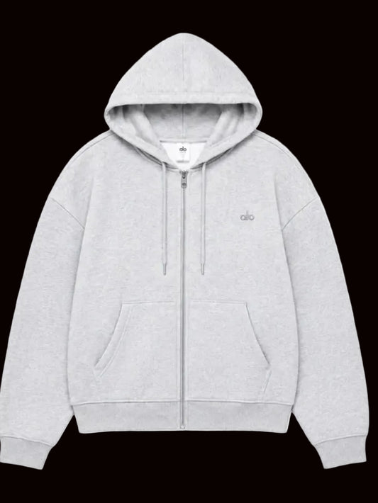 Alo Zip Up Grey