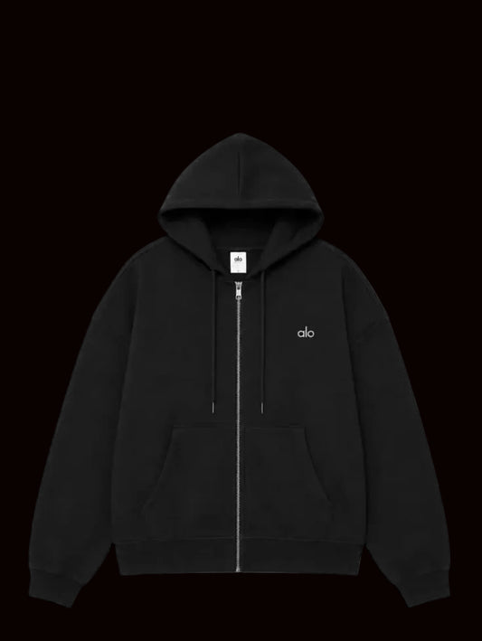 Alo Zip Up Black
