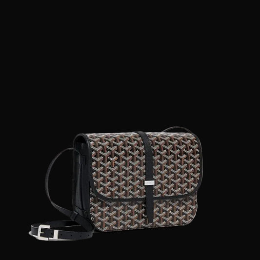 Goyard Belvedere Black Messenger Bag