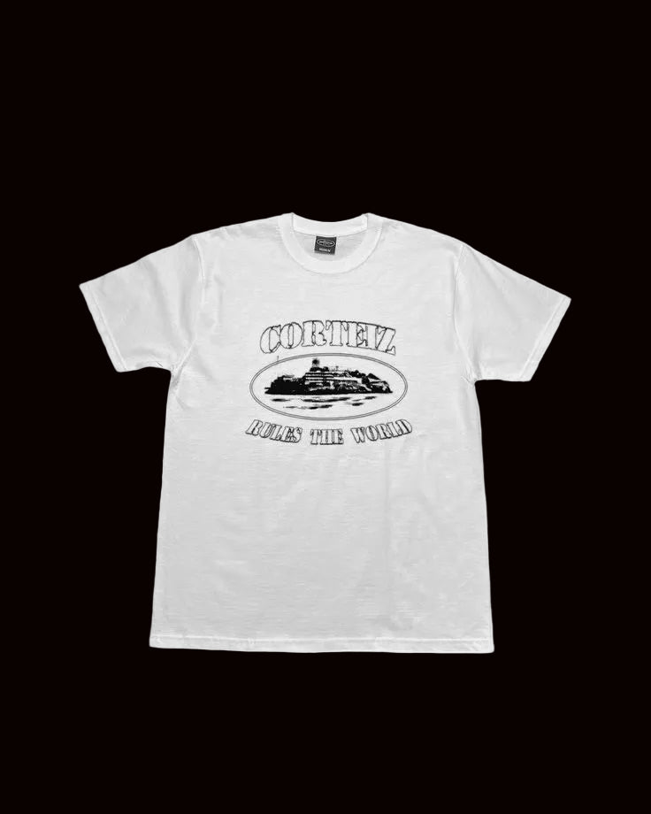 Corteiz Tee White