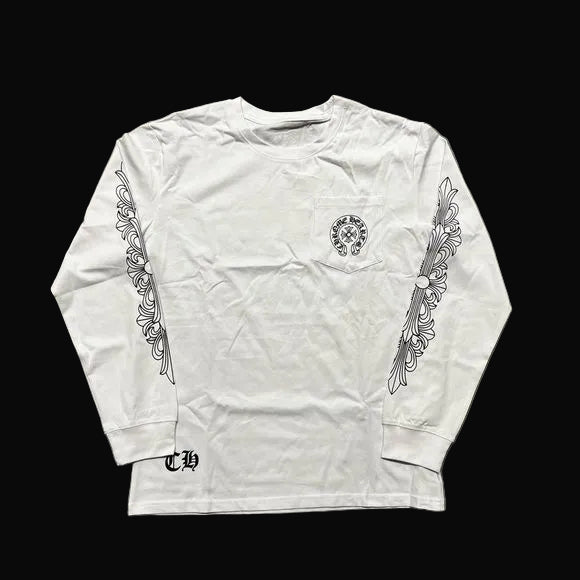 Chrome hearts long sleeve White