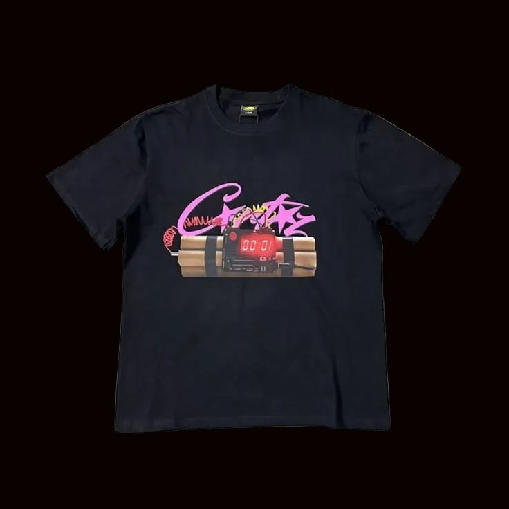 Corteiz No Time 4 Love Shirt Black