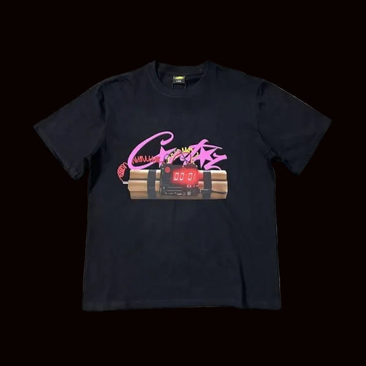 Corteiz No Time 4 Love Shirt Black