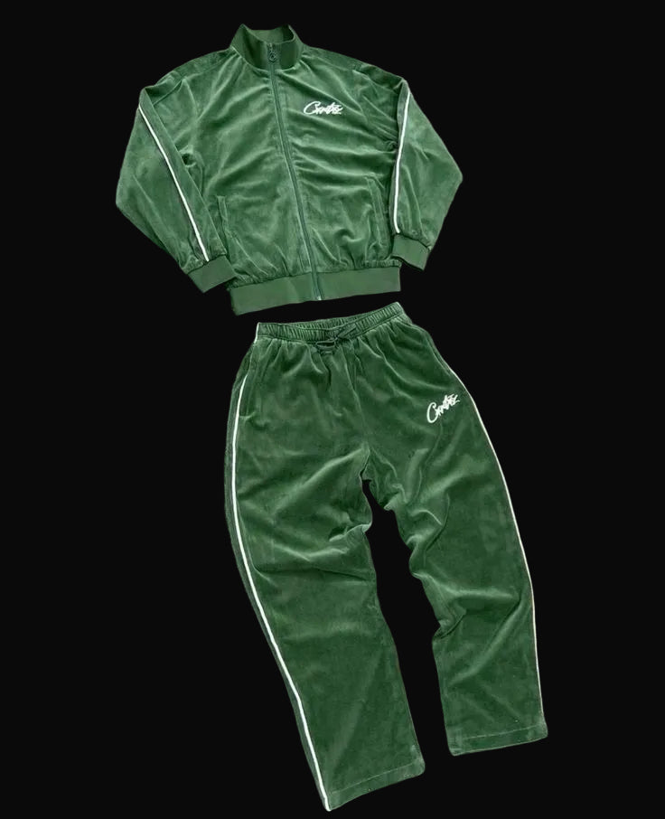 Corteiz Tracksuit Green