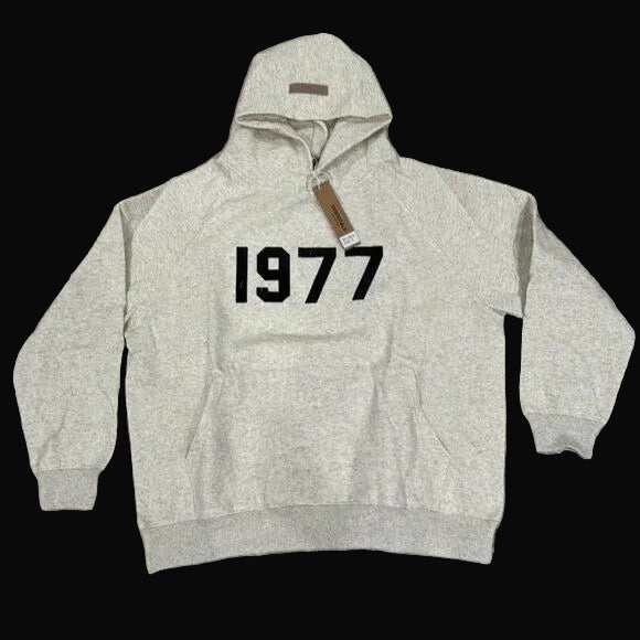 Essentials Fear Of God 1977 Hoodie Grey