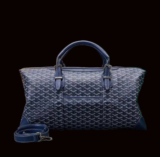 Goyard Duffle Bag Dark Blue