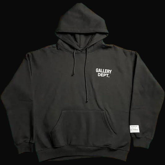 Gallery Dept. Black Hoodie