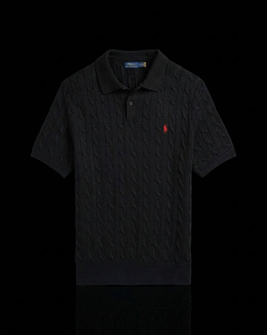Ralph Lauren knit Polo Black