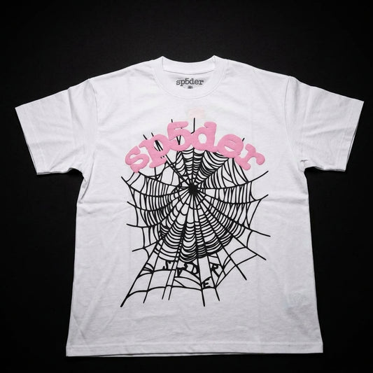 Sp5der Tee White