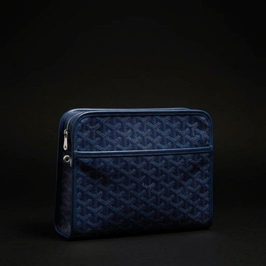 Goyard Pouch Dark Blue