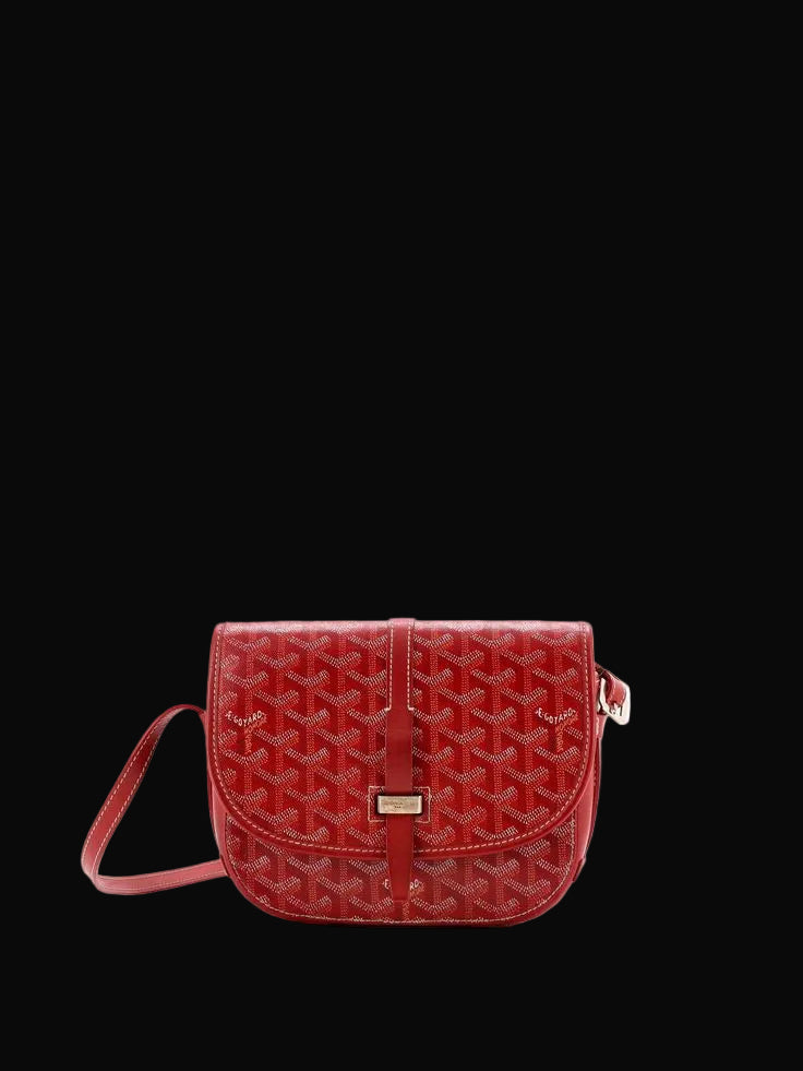 Goyard Belvedere Red Messenger Bag