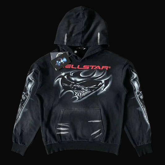 Hellstar Hoodie Black & Red