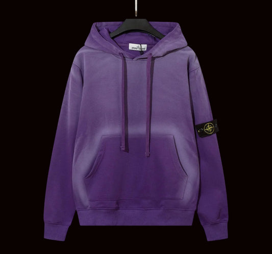 Stone Island Hoodie Purple