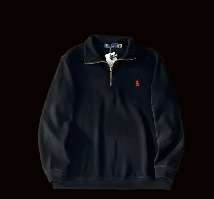 Ralph Lauren Black Quarter Zip Up