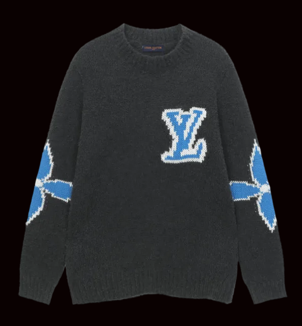 Lv Knit Sweatshirt