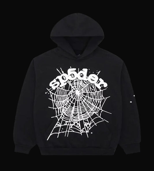 Sp5der Hoodie Black