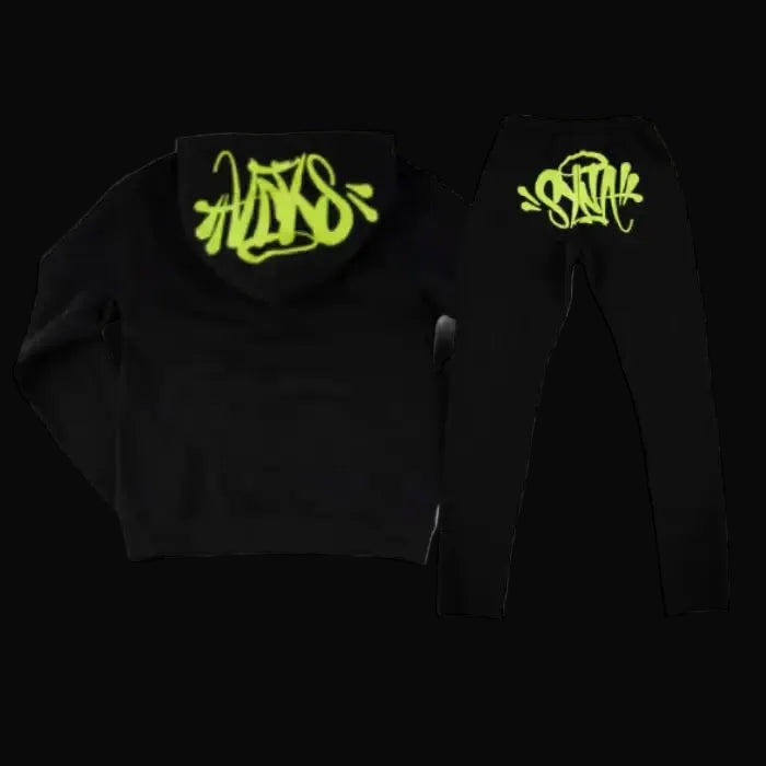 Syna world Tracksuit Black/Green