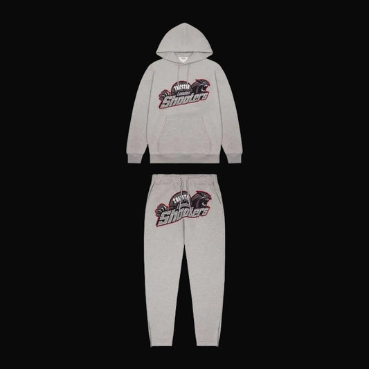 Trapstar London Shooters Grey & Red