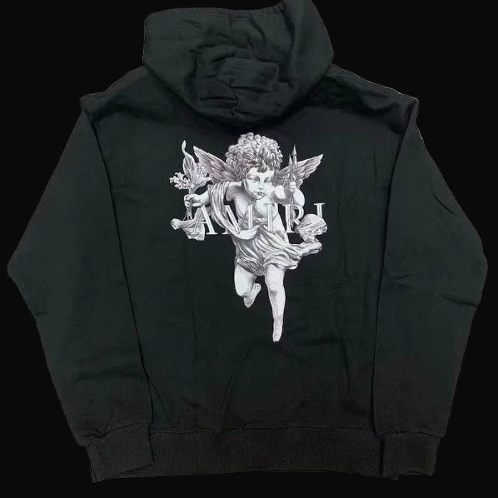 Amiri Cherub Black Hoodie