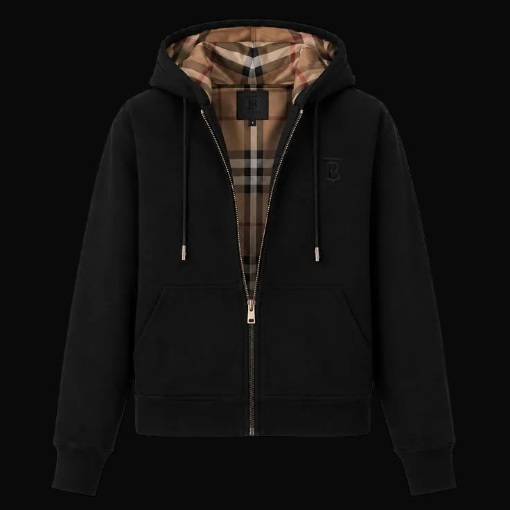 Burberry Zip Up Black