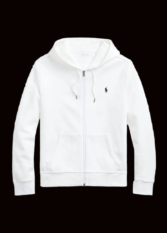 Ralph Lauren White Zip Up