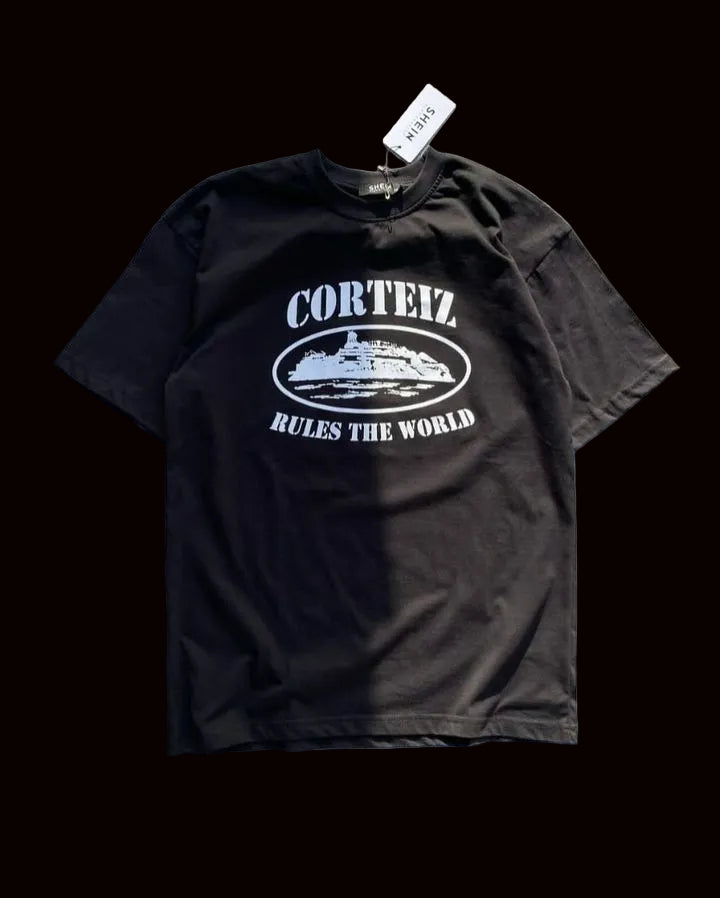 Corteiz Tee Black