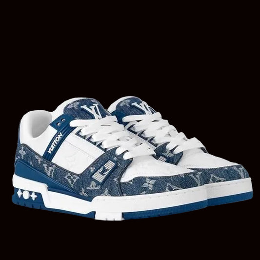 Louis Vuitton Sneakers Navy Blue