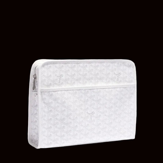 Goyard Pouch White